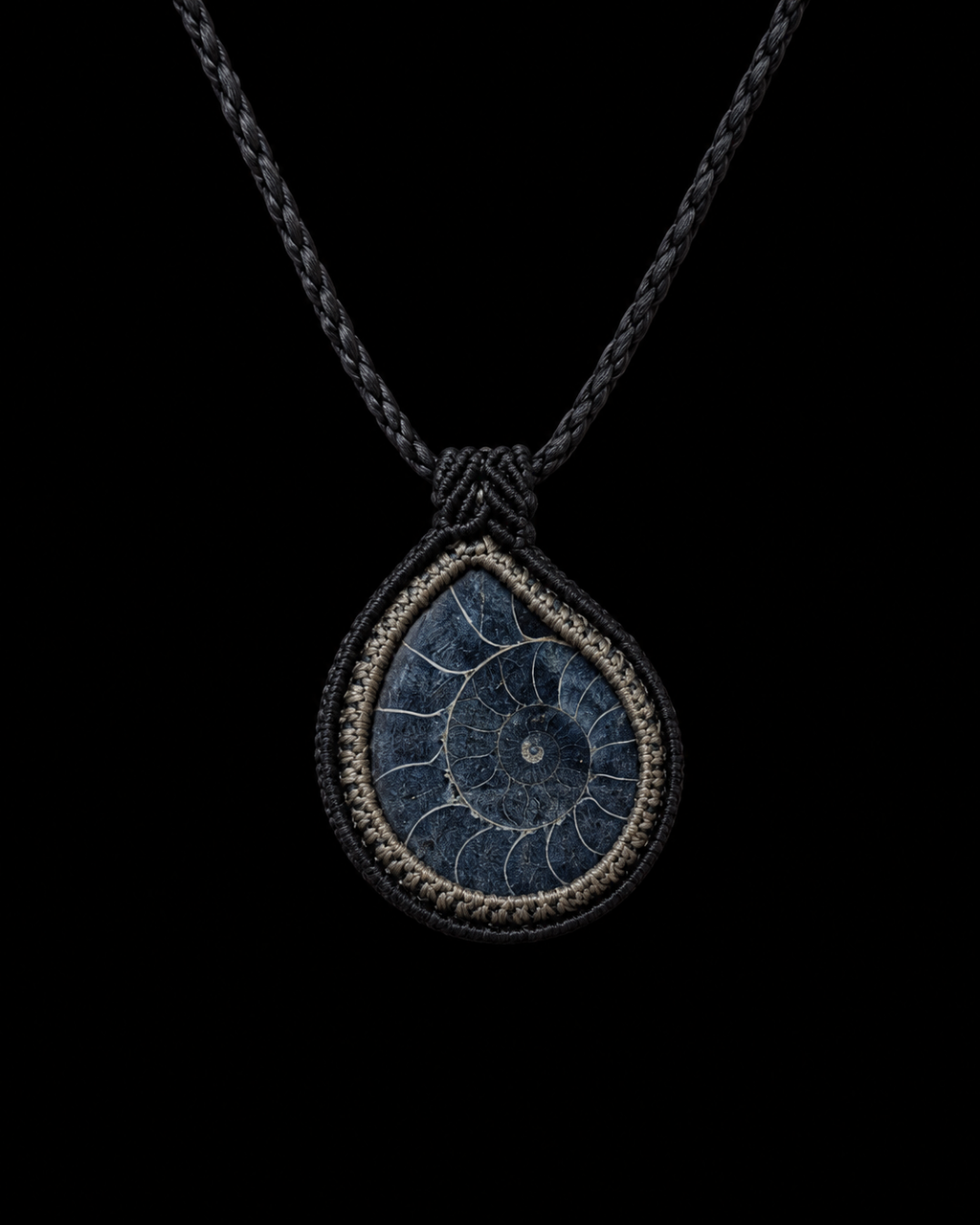 Ancient Spiral Ammonite Pendant Collection