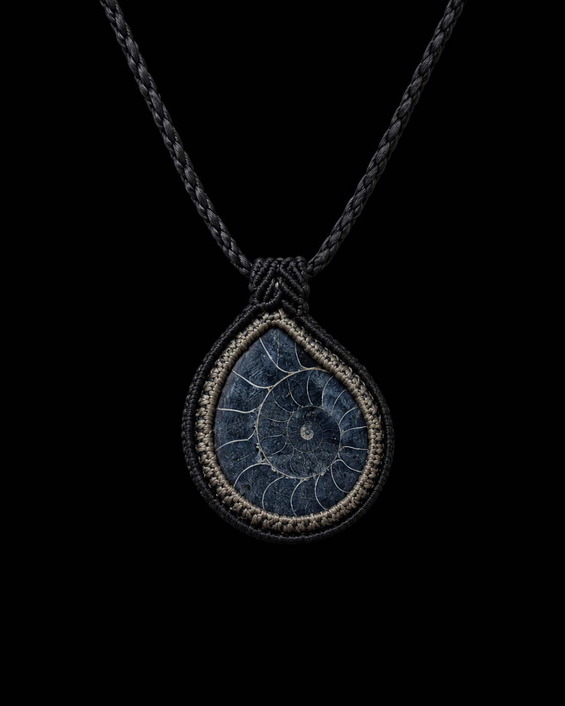Ancient Spiral Ammonite Pendant Collection