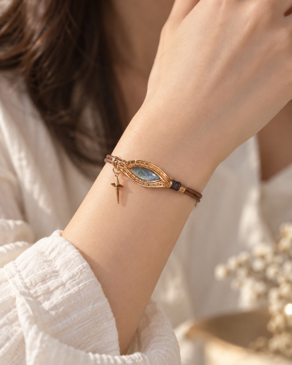 Starlit Labradorite Bracelet